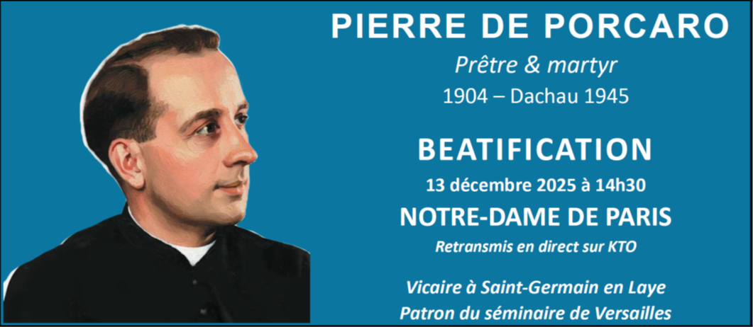 Béatification du père Pierre de Porcaro